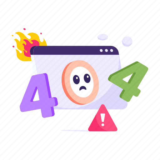 404 issue, issue found, web problem, error found, 404 error illustration - Download on Iconfinder