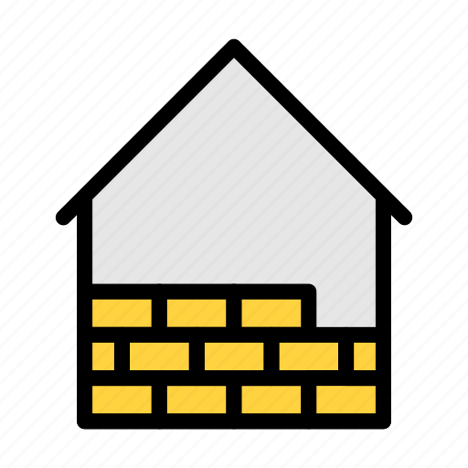 Wall, brick, house, home, construction icon - Download on Iconfinder