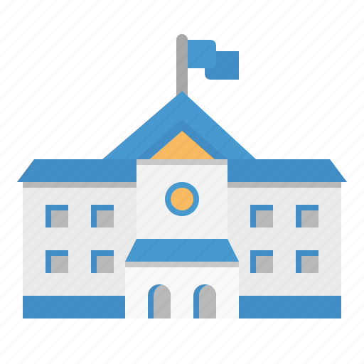 Architecture, buildings, college, education, school icon - Download on Iconfinder