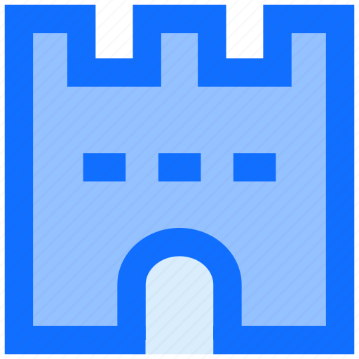 Fortress, castle, architecture, building, tower icon - Download on Iconfinder