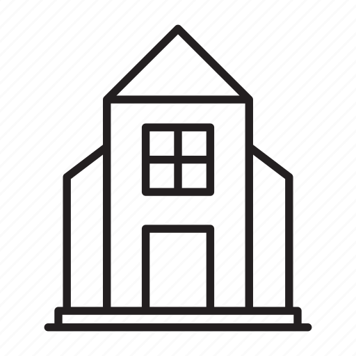 Residence, edifice, building, house icon - Download on Iconfinder