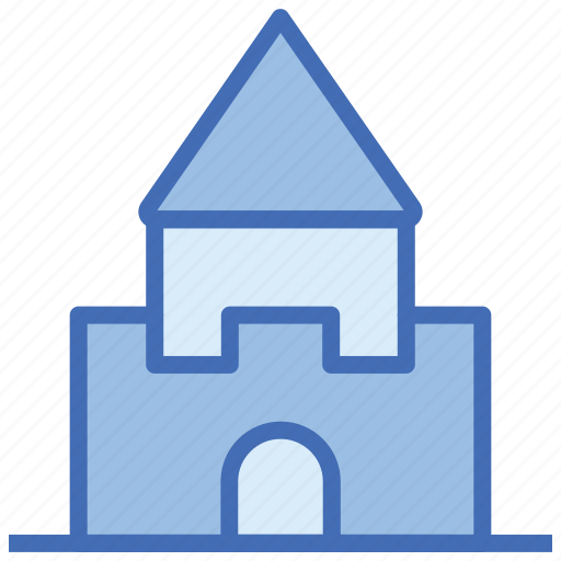 Building, castle, kingdom, sand, tower icon - Download on Iconfinder