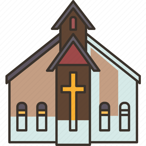 Church, chapel, christian, religious, prayer icon - Download on Iconfinder