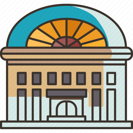 Hall, convention, auditorium, center, theater icon - Download on Iconfinder