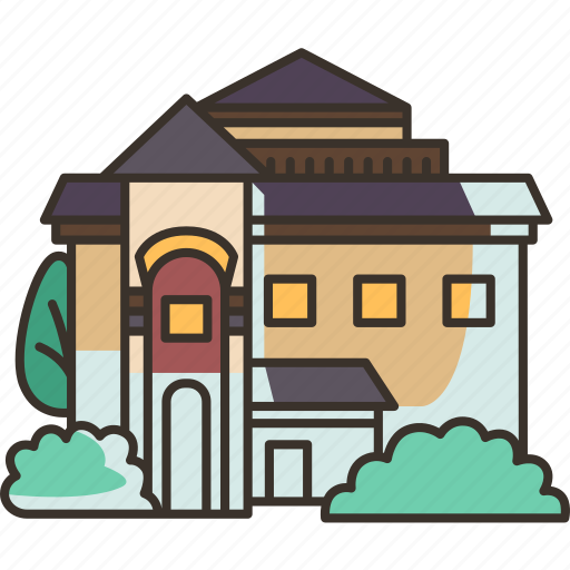 Luxury, house, home, estate, residential icon - Download on Iconfinder