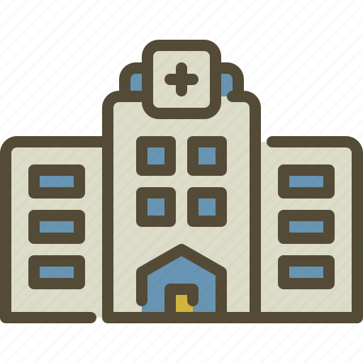 Hospital, health, clinic, architecture, building icon - Download on Iconfinder