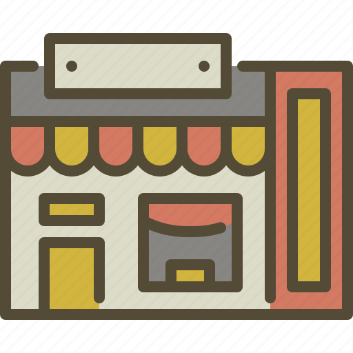 Market, store, food, building icon - Download on Iconfinder