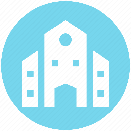 Building, institute, institute building, real estate, school icon - Download on Iconfinder