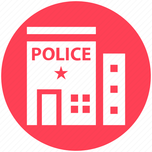 Building, exterior, police department, police station, public safety center icon - Download on Iconfinder
