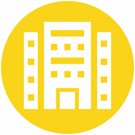 Building, city building, flats, hotel, office block, skyscraper icon - Download on Iconfinder