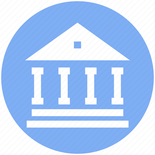 Bank, building, court, court building, courthouse, institute icon - Download on Iconfinder