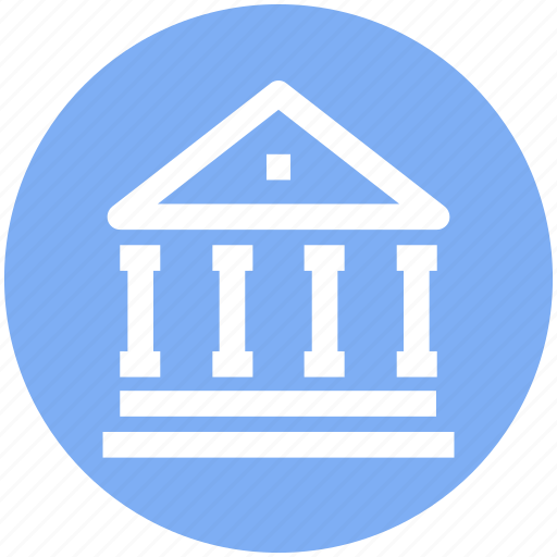 Bank, building, court, court building, courthouse, institute icon - Download on Iconfinder