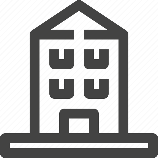 Apartment, architecture, building, commercial, condo, resident icon - Download on Iconfinder