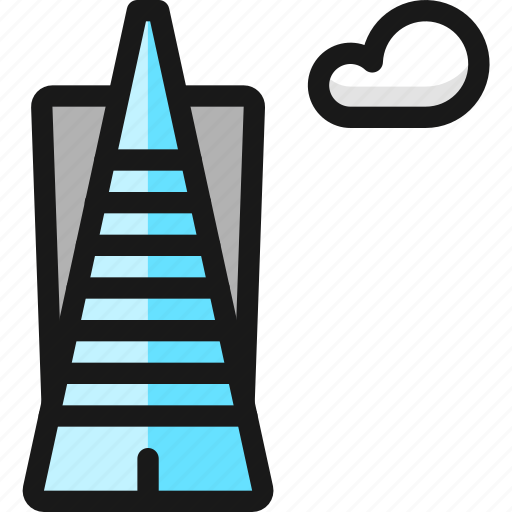 Modern, architecture, high, cloud, building icon - Download on Iconfinder