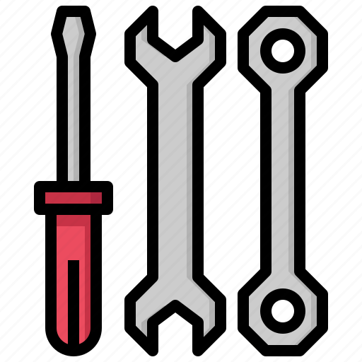 Repair, screwdriver, tools, work, working, wrench icon - Download on Iconfinder