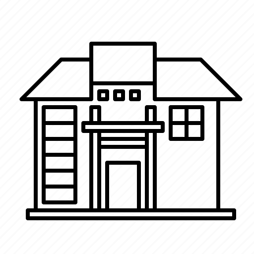 Summer, house, home, building, office, apartment, property icon - Download on Iconfinder