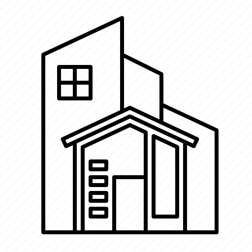 House, modern, home, building, office, apartment, property icon - Download on Iconfinder