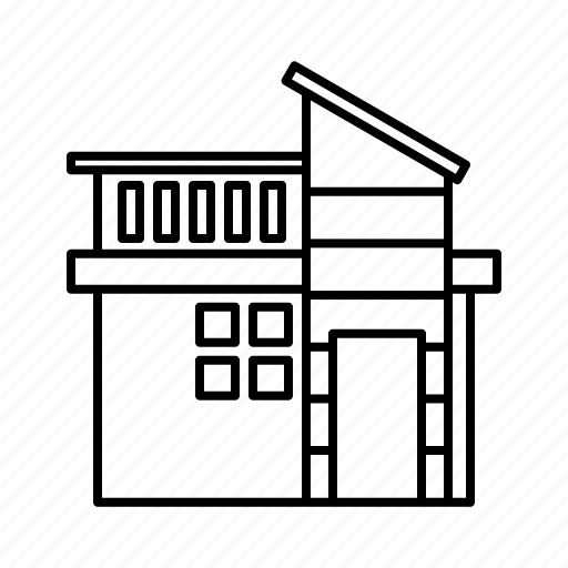 House, simple, home, building, apartment, property icon - Download on Iconfinder