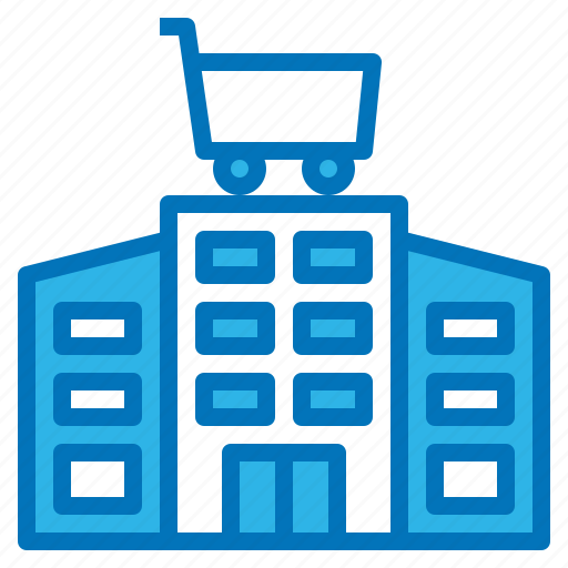 Building, mall, minimart, shopping, supermarket icon - Download on Iconfinder