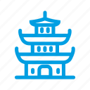 temple, pagoda, buddhist, japan, asian