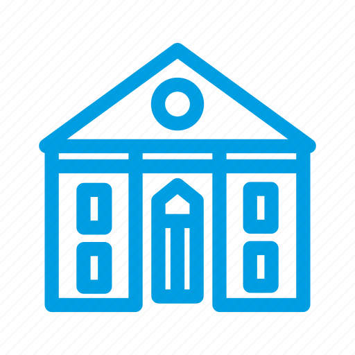 Court, courthouse, bank, building, house, estate, home icon - Download on Iconfinder