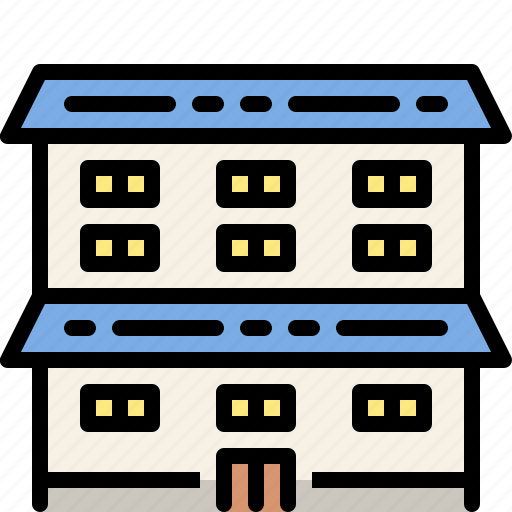Apartment, building, city, home, property, real estate, urban icon - Download on Iconfinder