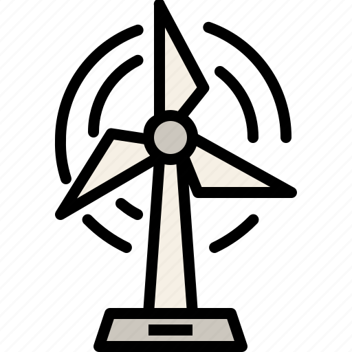 Building, city, ecology, energy, real estate, urban, windmill icon - Download on Iconfinder