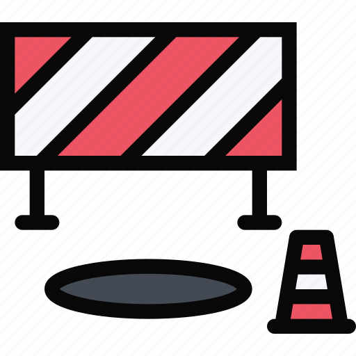 Barrier, building, cone, construction, realtor, repair, tool icon - Download on Iconfinder