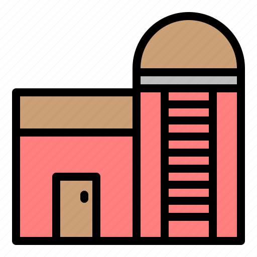 Archicture, barn, building, realestate, water tank icon - Download on Iconfinder