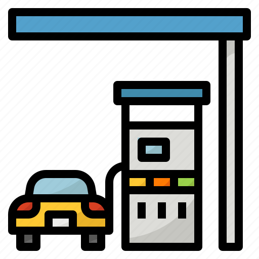 Building, car, fuel, gas, station icon - Download on Iconfinder
