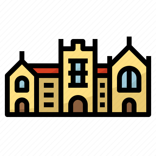 Building, castle, school, study, university icon - Download on Iconfinder