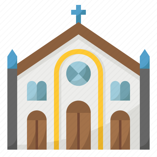 Building, christ, church, pray, religious icon - Download on Iconfinder
