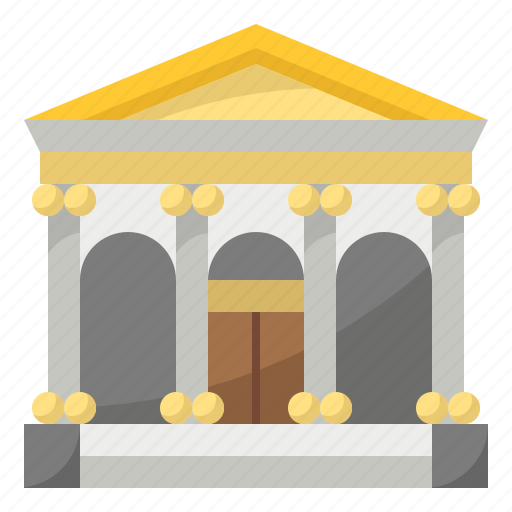 Architecture, bank, building, raman icon - Download on Iconfinder
