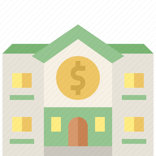 Bank, building, business, city, finance, real estate, urban icon - Download on Iconfinder