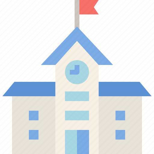 Building, city, education, real estate, school, university, urban icon - Download on Iconfinder