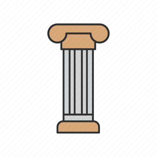Column, greek, pillar icon - Download on Iconfinder