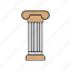 column, greek, pillar 