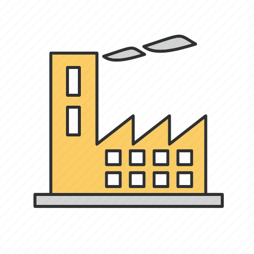 Building, factory, industry icon - Download on Iconfinder