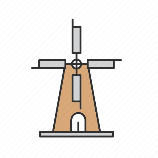 Mill, wind, windmill icon - Download on Iconfinder