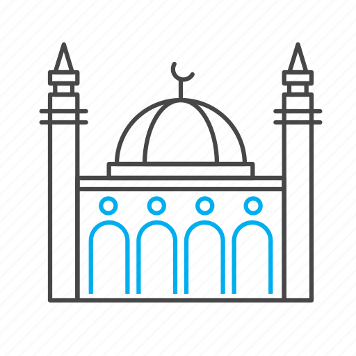 Building, mosque, muslim icon - Download on Iconfinder