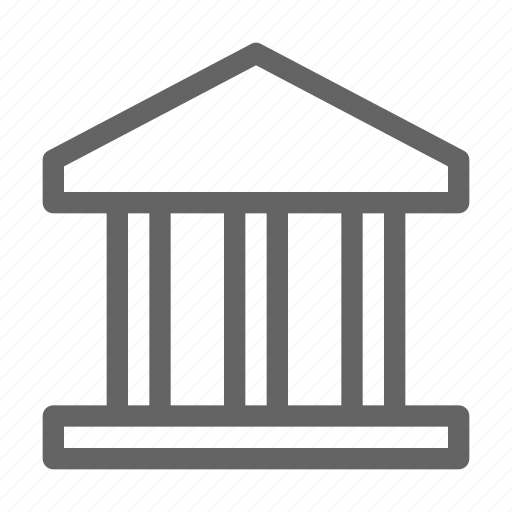Bank, museum, office, courthouse icon - Download on Iconfinder