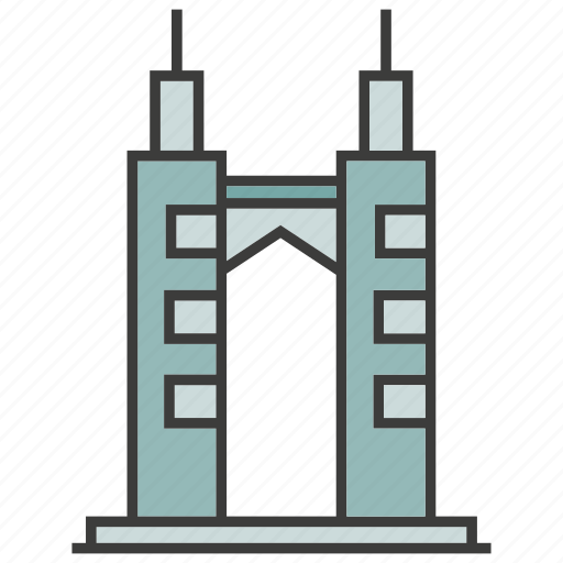 Architecture, building, office, real estate, residential, tower icon - Download on Iconfinder