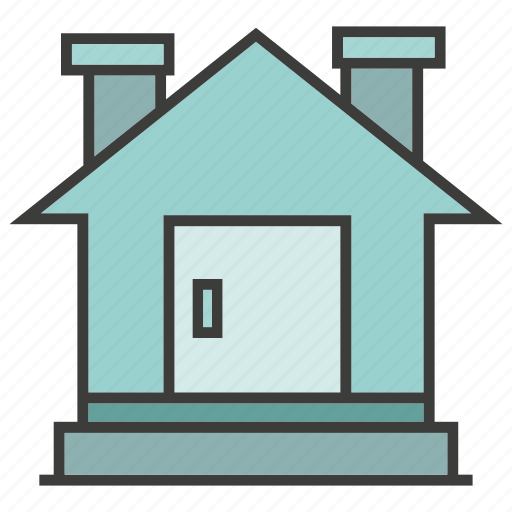 Architecture, building, home, house, real estate, residential icon - Download on Iconfinder