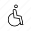 handicapped, disable, disabled, handicap, wheelchair 