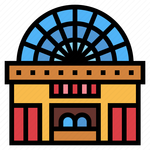 Building, cinema, movie, theater icon - Download on Iconfinder