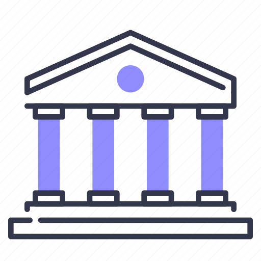 Bank, building, architecture, finance, banking icon - Download on Iconfinder