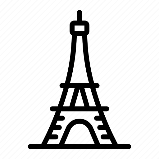 Eiffel, paris, tower, architecture, travel, wonder, landmar icon - Download on Iconfinder