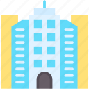 big, skyscrapers, skyline, city, building, buildings