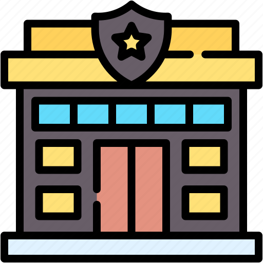 Police, station, building, policemen, construction, architecture, constructions icon - Download on Iconfinder