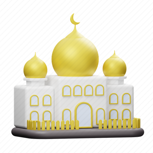 Mosque, building 3D illustration - Download on Iconfinder